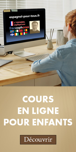 Cours d'espagnol en ligne pour enfants